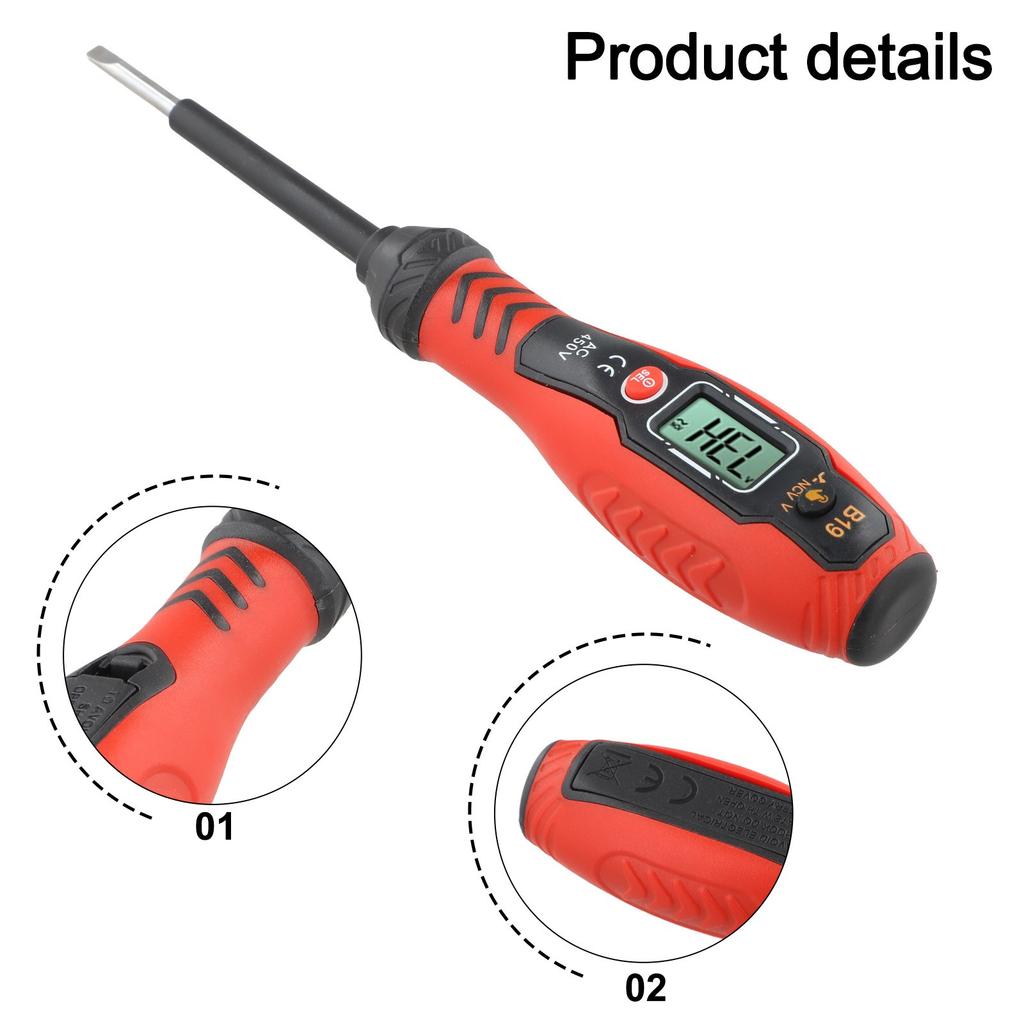 Audible Indicators Electrical Testing Tool Voltage Tester Pen