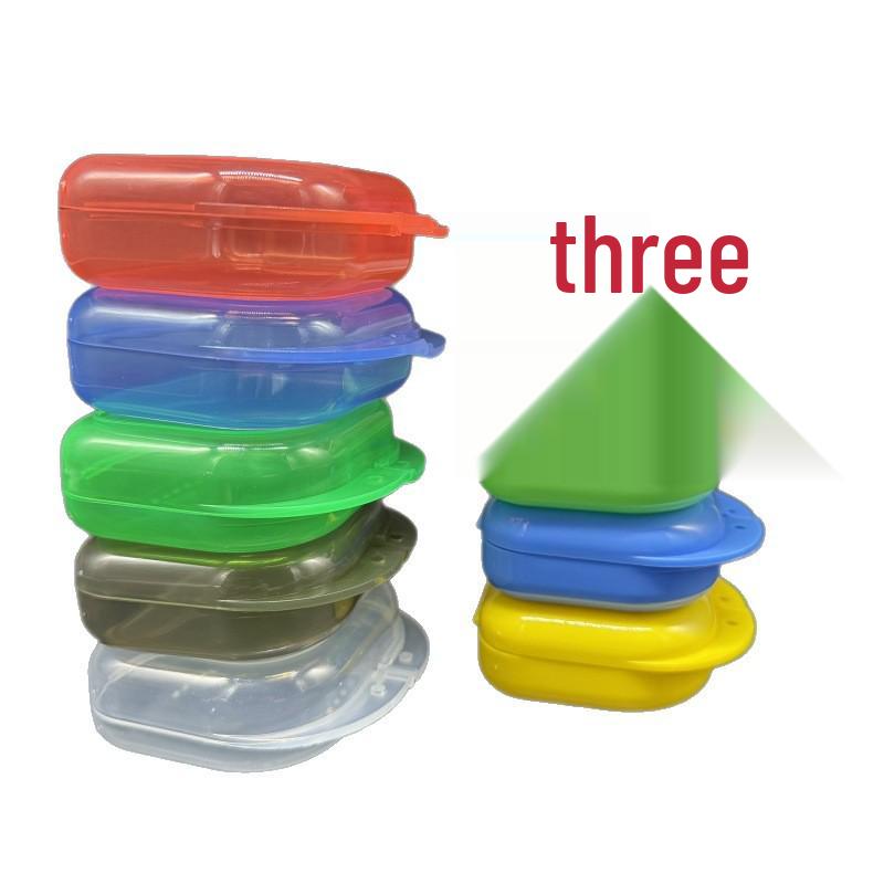 Dental Tooth Storage and Retainer Box - Small/Medium, Invisible Orthodontic Aligner Case, PP Material