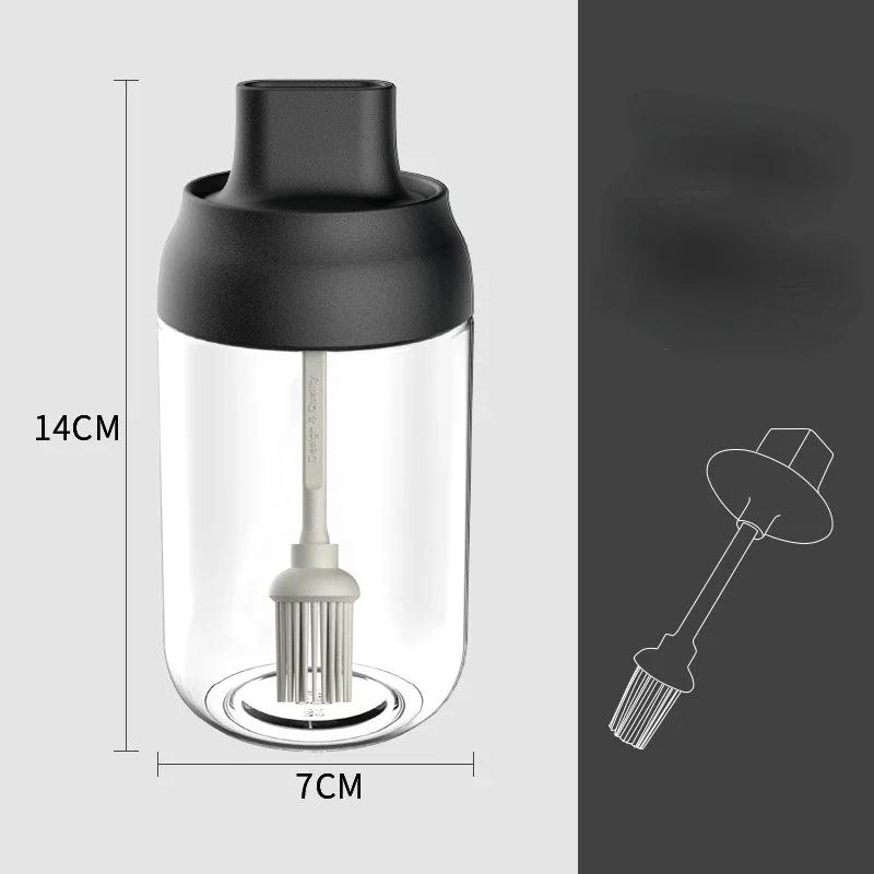 Salt Shaker Seasoning Organizer Container Boxes with Moisture-proof Lid Spoon Household Spice Storage Jars Kitchen Acceesories
