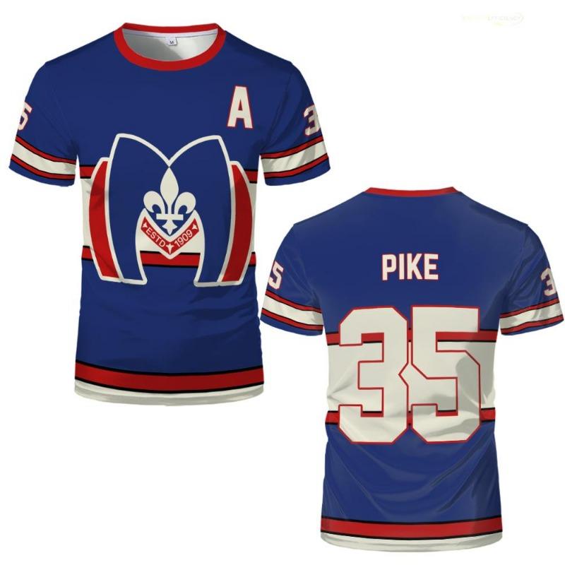 Heated Rivalry Hockey Jersey Summer Outdoor Sports Breathable Short-Sleeve T-Shirt Y2K Unisex Harajuku Style Casual Fashion Top