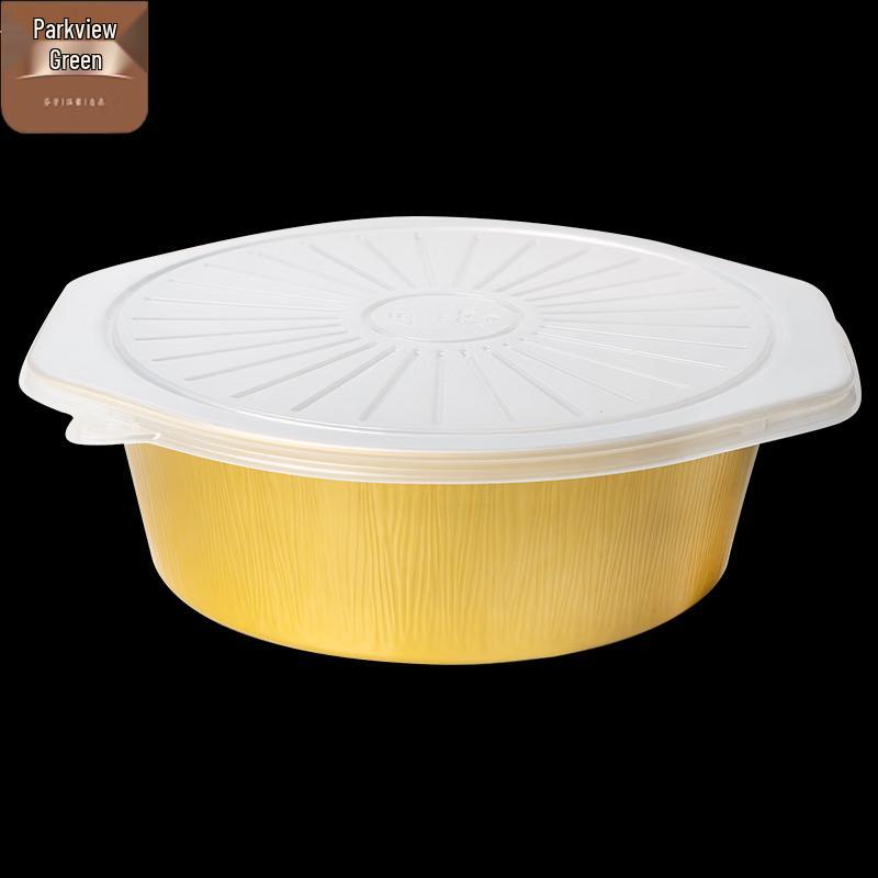 

Одноразовые алюминиевые миски для хот-пота с крышками и ручками