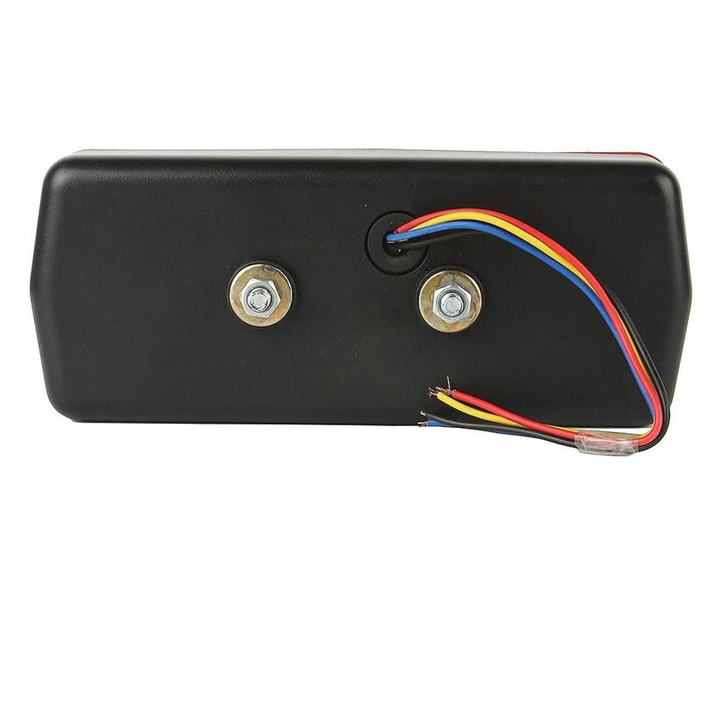 Rear Combination Light Assembly Tail Lamp Combo 12V Bulbs Suitable for Massey Ferguson MF 200 Series, 300, 374, 375E, 394, 390E