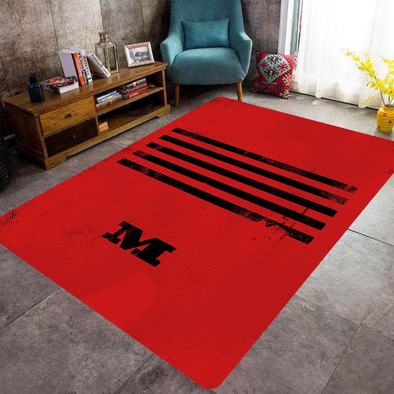 Bold Design: Big Bang Symbolism Carpet Floor Mats Living Room and Bedroom Mats Protective Pad Fashion Room