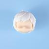 YMY Ob11 Obitsu Jointed Doll Head Toy 112 BJD Head Accessories with Glass Eyes and Full Head Makeup for Halloween Boys and Girls