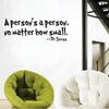 DS5A English Proverb & Dr. Seuss Quote Wall Sticker for Living Room, Bedroom, or Study