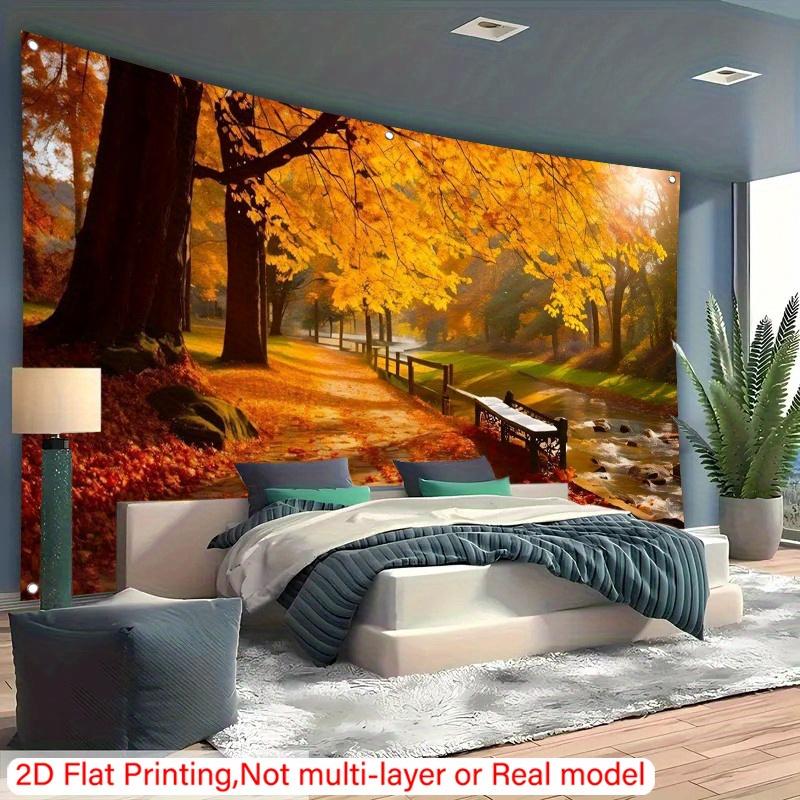 2D Plane, 1 Piece of Autumn Maple Leaf Themed Element, Suitable for Garden Courtyards, the Best Gift for Relatives and Friends
