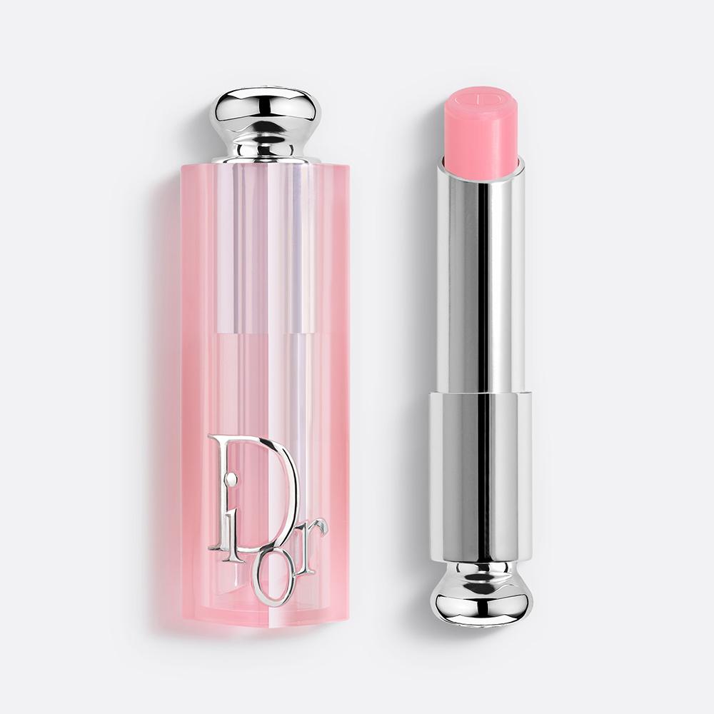 Dior Addict Lip Glow 001 Pink Color-Changing Lip Balm Moisturizing Lip Care розовый