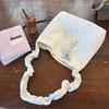 Lazy Wind Pleated Shoulder Strap Star Tote Bag Women's Large-capacity Class Commuter Single Shoulder Oblique Span Bag