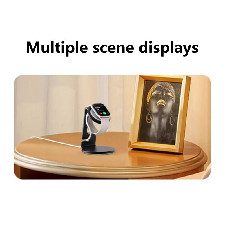 Aluminum Silicon Bracket Charger Stand Dock Station Charging Holder For Iwatch/Apple Watch Stand Serie Ultra/Se/8/7/6/5/4/3/2/1