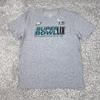 Philadelphia Eagles Shirt Mens Large Gray NFL Football Super Bowl LIX Roster