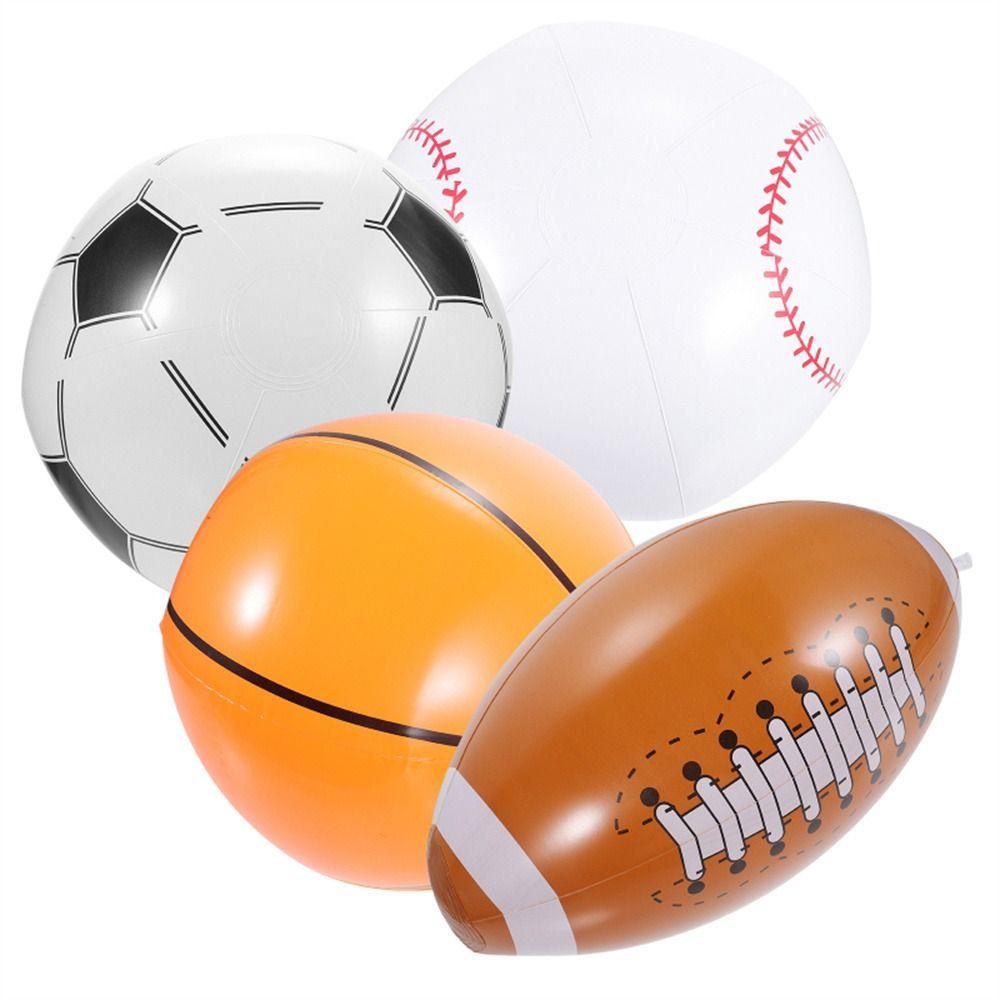 Rugby Inflatable Baseball Blow Up Inflatable Toy Ball Water Games Inflatable Football  Kids Toy