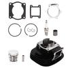 Cylinder Piston Gasket Kit 2XJ 11631 01 97 Top End Rebuild Set with Spark Plug for Blaster 200 YFS200 1988‑2006