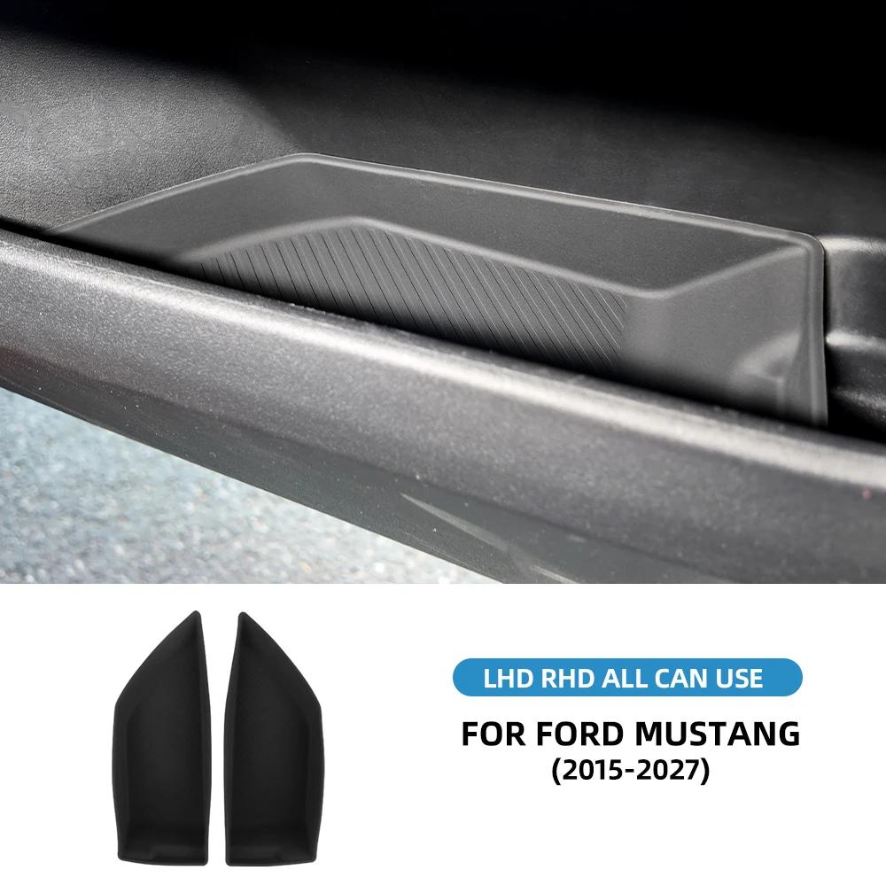 Silicone Door Handle Storage Box Organizer for Ford Mustang GT Dark Horse EcoBoost 2024-2027