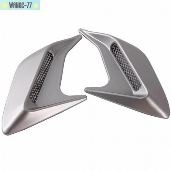 Pair Car Part  Air Flow Intake Vent Fender Side Exterior Decorative Sticker New