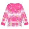 19768 Ensemble Pyjama Vêtements de Nuit Filles Enfants Lily Lovebraids Impression Manches Longues Haut Pantalon