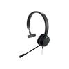 Jabra Evolve 20 Micro-casque Supra-auriculaire Filaire Mono Noir Noise Cancelling, Suppression Du Bruit Du Microphone M