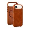 Genuine Leather Phone Case IPhone 17 Magnetic Full Body Protection Premium Business Style