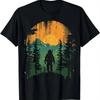 New Summer Men's and Women's Beach Travel T-shirts with Hiker Pattern Prints, Casual and Breathable Quality T-shirts