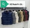 Lightweight Down Cotton Sleeveless Vest - Short Style, Stand Collar, Autumn/Winter Korean Design