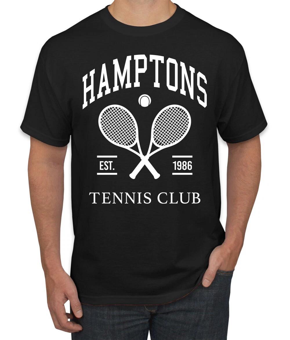 Hamptons Tennis Club Est 1986 Sports Men T- Shirt M