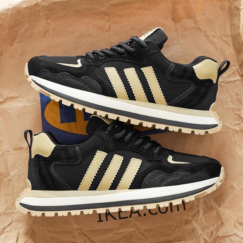 

Comfortable, fashionable and lightweight men s trendy dad shoes, spring new leather versatile casual sports shoes 44