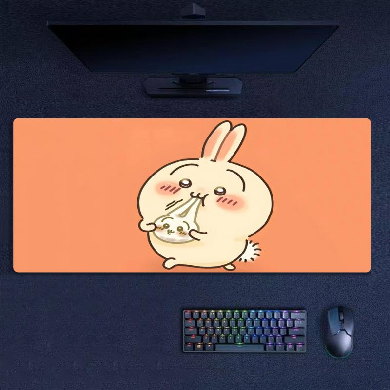 Chiikawa Print  Cushion Non-slip Laptop Tablet Big Mousepad XXL Mat Mini PC Playmat With Lock edge