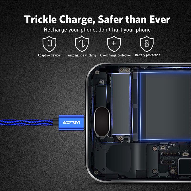 Micro-USB-Kabel für Samsung Xiaomi Tablet Android USB-Ladekabel 2A Schnelllade-USB-Datenkabel