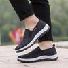 Men's shoes spring and autumn fashion simple breathable lightweight low-top casual shoes one pedal thick-soled outdoor sports shoes