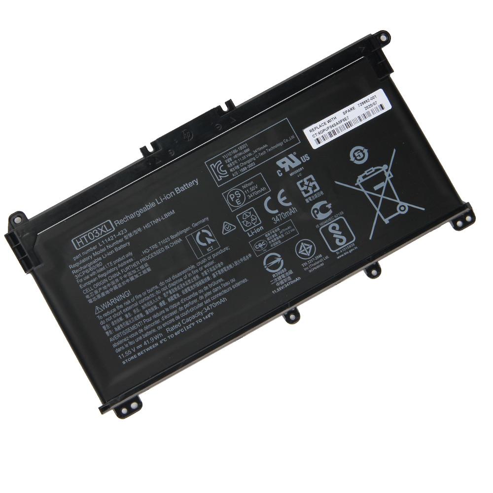 Akumulator litowy do ładowania dla HP L11119-855 L11421-1C1 L11421-2C2 L11 Pavilion 15-CW1000AU TPN-Q209 HSTNN-LB8M HT03XL Bateria do laptopa