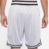 Nike Ležérní prodyšné sportovní šortky s pruhem pánské spodní díly šedé bílé DA5710-100