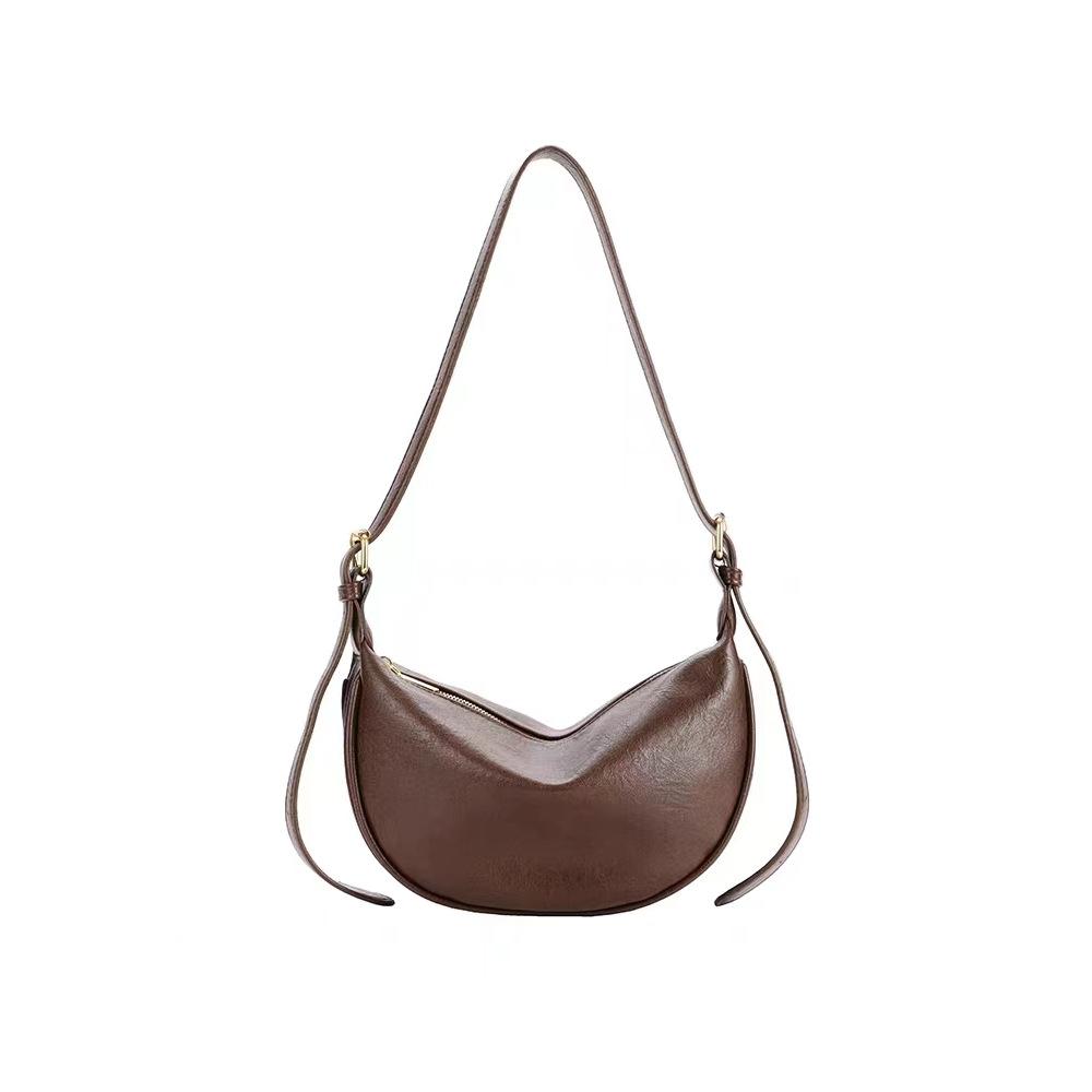 Bag Women's Winter Crossbody Bag Women's 2025 New Autumn Fashion Shoulder Bag Retro Commuter Crossbody Dumpling Bag