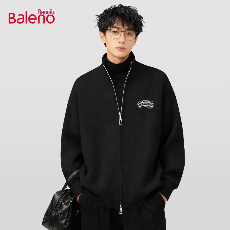 

Baleno Men s Thickened High-Neck Cardigan Sweater 2XL