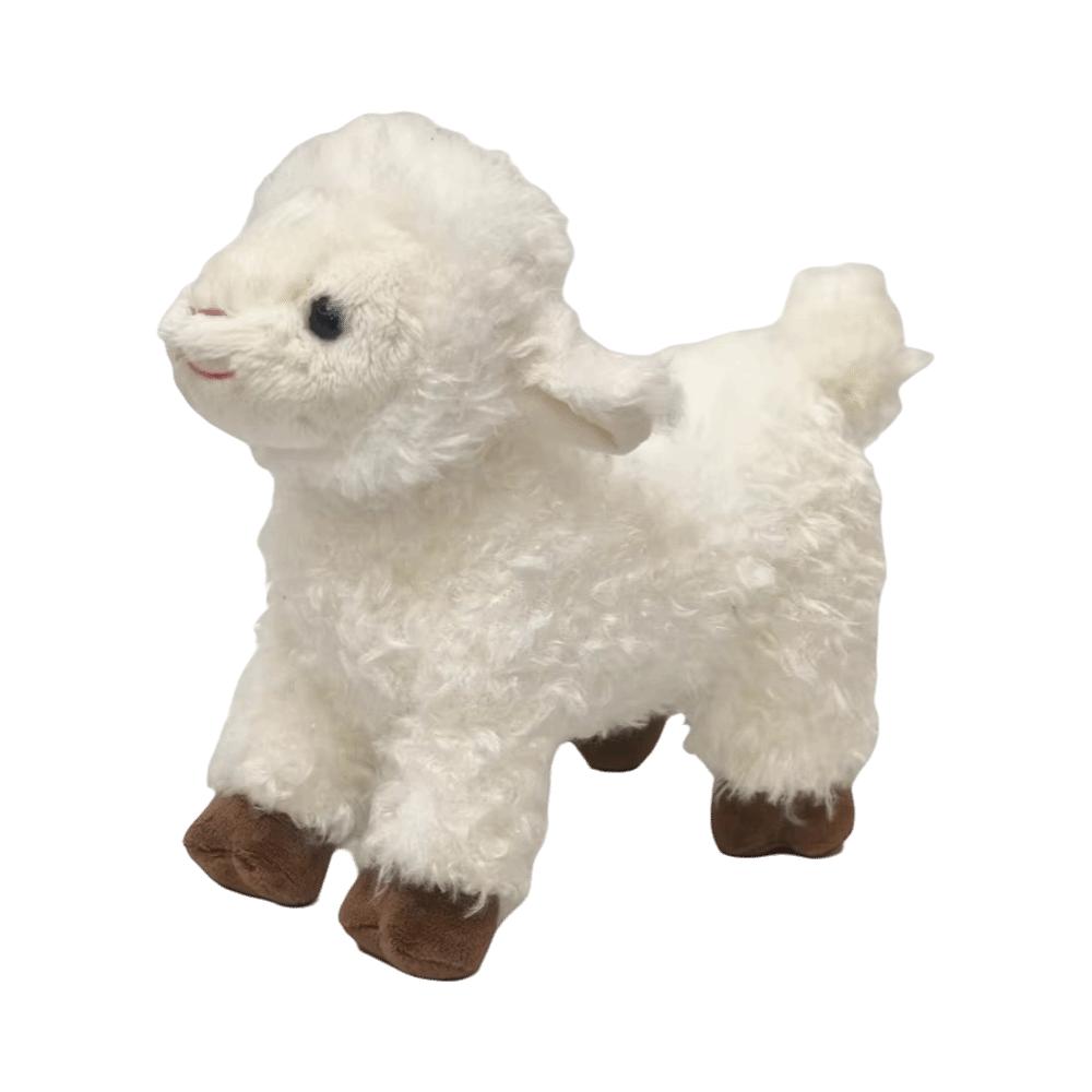 20cm Size Baby Lamb Plush Toy Soft Fluffy Touch Sheep Stuffed Toy Lamb Stuffed Animal  For Kids