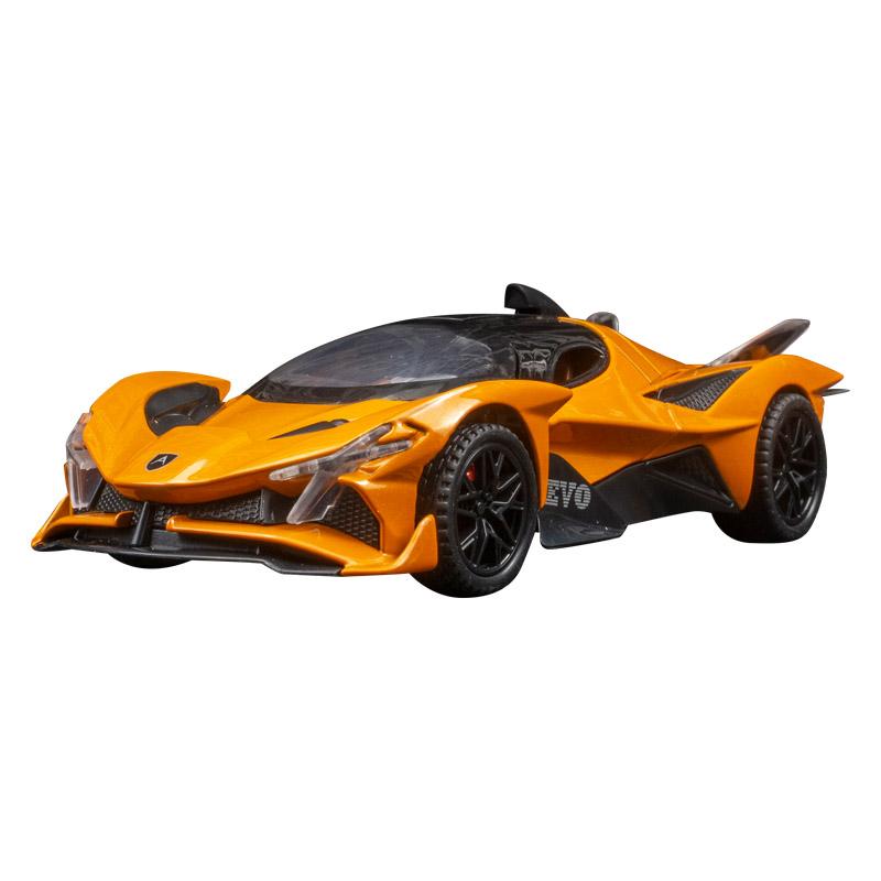 1:32 Apollo EVO IE alloy car model door can be opened has simulated sound and lighting functions doors can be opened