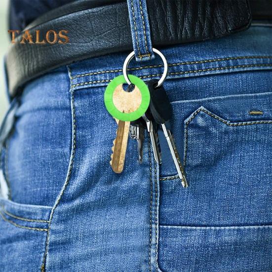 24/32/40 Pcs Colored Key Caps Flexible Round Rubber Key Covers Semi-circular Key Tags Identifiers for House Keys Non Odd-Shaped Keys