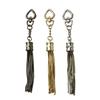 Sophisticated Metal Keychain 15cm Tassels Ornament Bag Charm Fashion Bag Accessory for Traveler