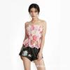 Flower Fairy Bestseller: Irregular Lace Mesh Double Layer Fishbone Court Corset