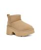 Ugg [Women] Chunky Heel Boots (Classic Ultra Mini New Heights) - Mustardseed / 1158311Mdsd