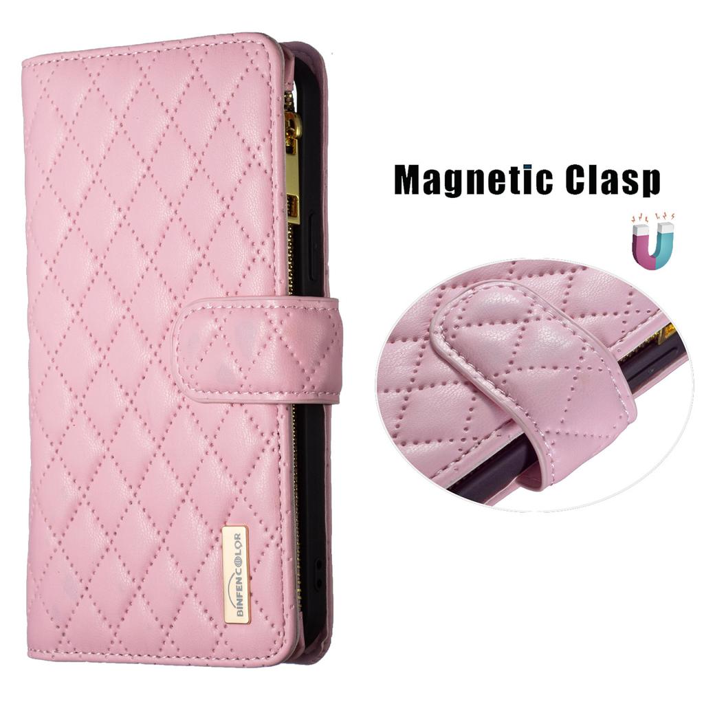 Luxury Leather Flip Phone Case For Samsung Galaxy A12 A22 A32 A42 A52 A72 A03s A13 A23 A33 A53 A73 Zipper Wallet Protect Cover