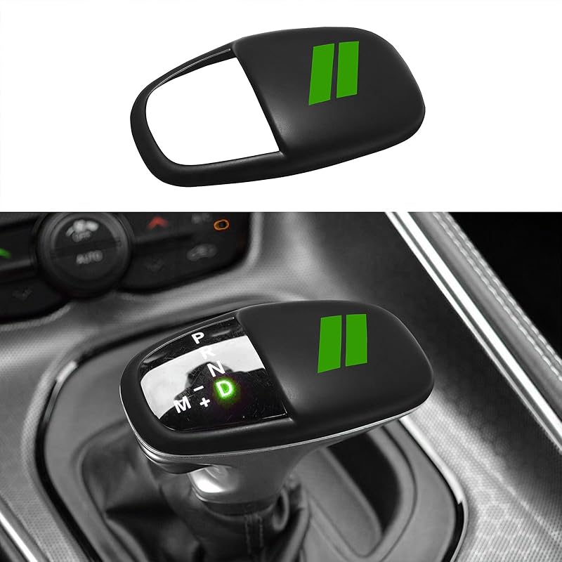 Gear Shift Knob Head Cover Trim For Dodge Charger Accessories 2015- Challenger 2015- 2024 Durango 2016-2026 Interior Shell Ert Decoration Protector