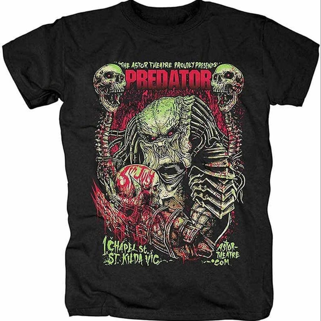 The Predator Sci-Fi Movie T-Shirt Alien vs Predator AVP Alien VS Predator Men'S T-Shirt Clothe