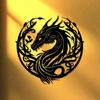Iron Dragon Head Floral Metal Wall Art Decor Sculpture Gift