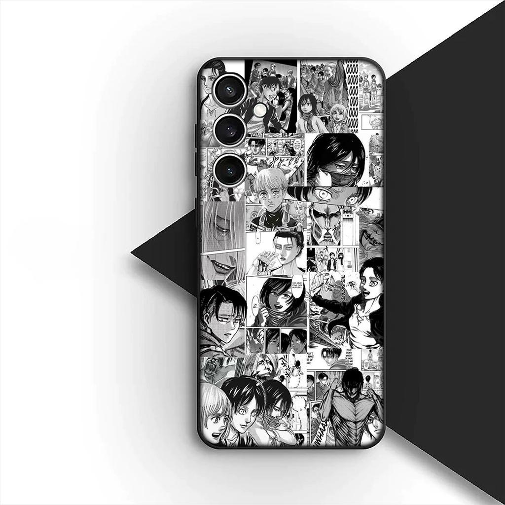 Cover for Xiaomi Poco C75 C65 C85 X7 X6 M8 F7 F8 Ultra F6 Pro Casing Phone Case Levi Cartoon Attack On Titan Eren Jaeger