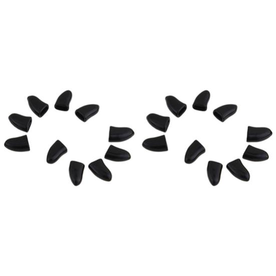 20Pcs Soft Pet Dog Cats Kitten Paw Claws Control Nail Caps Covers Pet Accessories