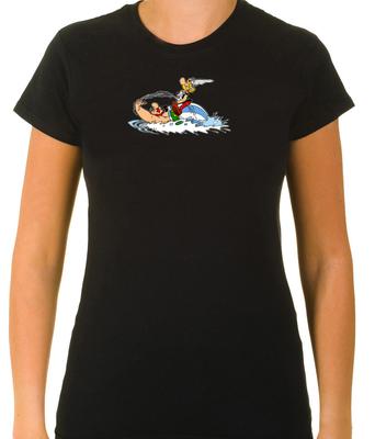 Asterix and Obelix Funny Characters  3/4 Short Sleeve T Shirt Mens Womens Tees Top Woman F064