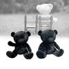 Bear Black Doll Plush Toy Doll Fashion Photo Props Home Decoration Gift Children