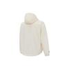 PUMA Solid Color Logo Print Zip Hoodie With Drawstring Men Tops White 537523-65