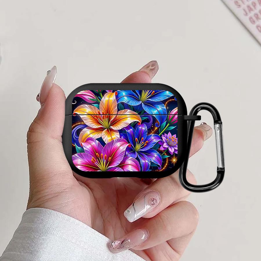 

Colorful Flowers Case For Airpods 2 1 Pro3 4 Pro Pro2 3 Earphone Cases Cover Airpods Pro 3