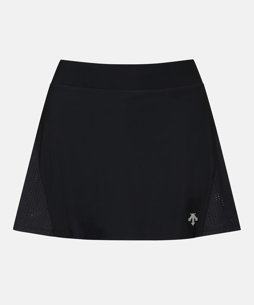 DESCENTE Women'S Running 2-In-1 Skirt Leggings Black Sr322Rsk71