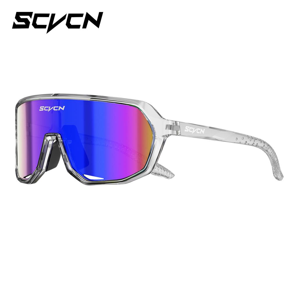 SCVCN Photochromic Sports Sunglasses Polarized Cycling Glasses for Men Mountain MTB Bike Bicycle Goggles UV400 Women Driving